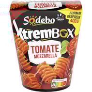 Sodebo xtrembox radiatori tomate mozza 400g