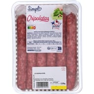 Chipolatas x6 330g Simpl'
