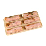 Bûche jambon mcédoine