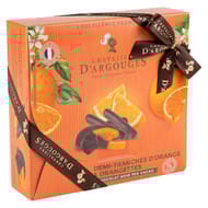 Chevaliers d'argouges orangettes et tranches d'oranges enrobées 170g