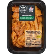 Emincés de porc saveur pr