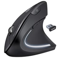 Apm souris ergonomique sans-fil silencieuse, 2.4ghz 571167