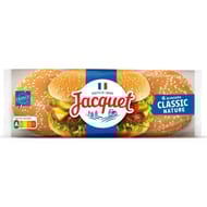 Jacquet 6 pains burger classic nature 330g