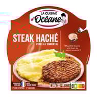 La cuisine d'océane steak haché charolais purée à l'emmental 300g