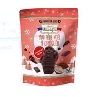 Fortwenger mini père noël à croquer au chocolat noir 150g