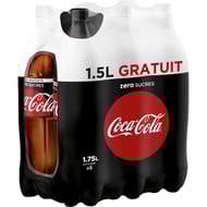 Coca-Cola zéro 6x1.75l contour