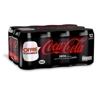 Coca-Cola zéro boite 12x33cl