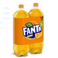 Fanta orange 2x1.5l splash