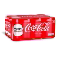 Coca-Cola boîte 12x33cl offre éonomique