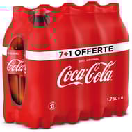 Coca-Cola contour 7x1.75l + 1 bouteille offerte