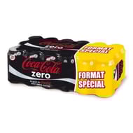 Coca-Cola zéro boite 18x33cl format spécial