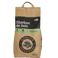 Charbon qualité supérieure 2,5 kg Origine et fabrication France