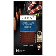 Labeyrie magret de canard du sud-ouest séché aux épices 80g