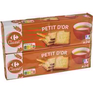 Carrefour classic' petit doré x2 300g