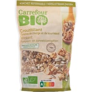 Carrefour bio croustillant graines de courge et de tournesol 375g