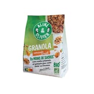 Aline & olivier granola amandes & miel bio 310g