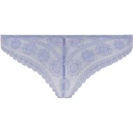 Tanga brésilien ligne Chachacha Brigitte Bardot BLEU T42