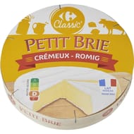 Carrefour Classic' Petit Brie Crémeux 500g