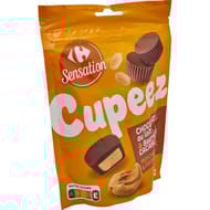 Carrefour sensation cupeez chocolat au lait 215g