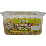 Carrefour bon appétit salade végétale boulgour légumes, lentilles 250g