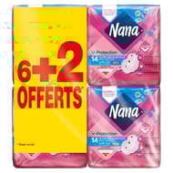 Nana 112 serviette ultra plus deo 6+2