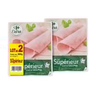 Carrefour extra jambon 2x400g