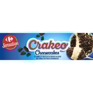 Carrefour sensation crakeo cheesecakes 2x80g