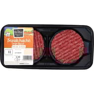 Steak haché pur boeuf spécial burger 20% x2 180g Carrefour le marché