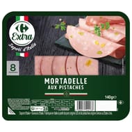 Carrefour extra mortadelle pistachée 140g