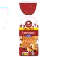 Carrefour classic' 12 pains au chocolat 540g