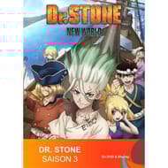 Dvd coffret dr.stone - saison 3