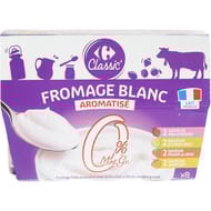 Carrefour classic fromage frais au fruit 0% mg 8x100g