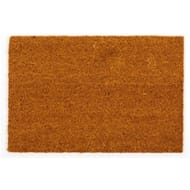 Tapis coco écru uni 40x60