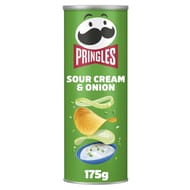 Pringles chips tuiles crème et oignon - 175g