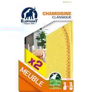 Eléphant lot 2 chamoisines