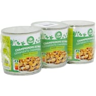 Carrefour classic' champignons de Paris émincés 3x200g - 600g