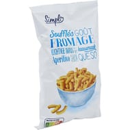 Simpl biscuits apéritifs soufflés goût fromage 100g