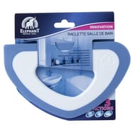 Eléphant raclette douche tri-angles