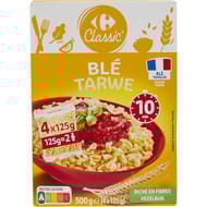 Carrefour classic' blé 4 sachets de 125g