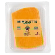 Mimolette jeune barquette 112g frais emballé