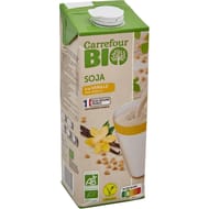 Carrefour bio boisson soja vanille 1l
