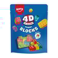 Amos bonbon kids blocks goût fruit 4d 140g