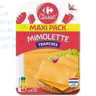 Carrefour Classic' Mimolette tranches 300g