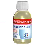 Mercurochrome huile de ricin 100ml
