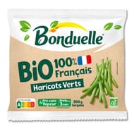 Bonduelle haricots verts bio 100% français 500g