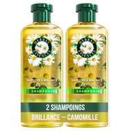 Herbal essences souplesse & brillance shampoing camomille 2x250ml
