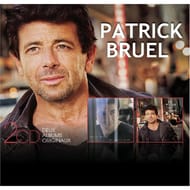 2 cd patrick bruel  Ce soir on sort / Des souvenirs devant