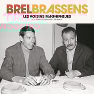 Cd jacques brel & georges brassens - brel brassens les voisins magnifiques