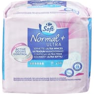 Carrefour soft serviettes hygiéniques normal+ ultra x14