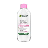 Garnier skinactive solution micellaire tout en 1 peaux sensibles 400ml